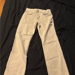 Old Navy Men's Straight Leg Jeans in Beige 33x32
